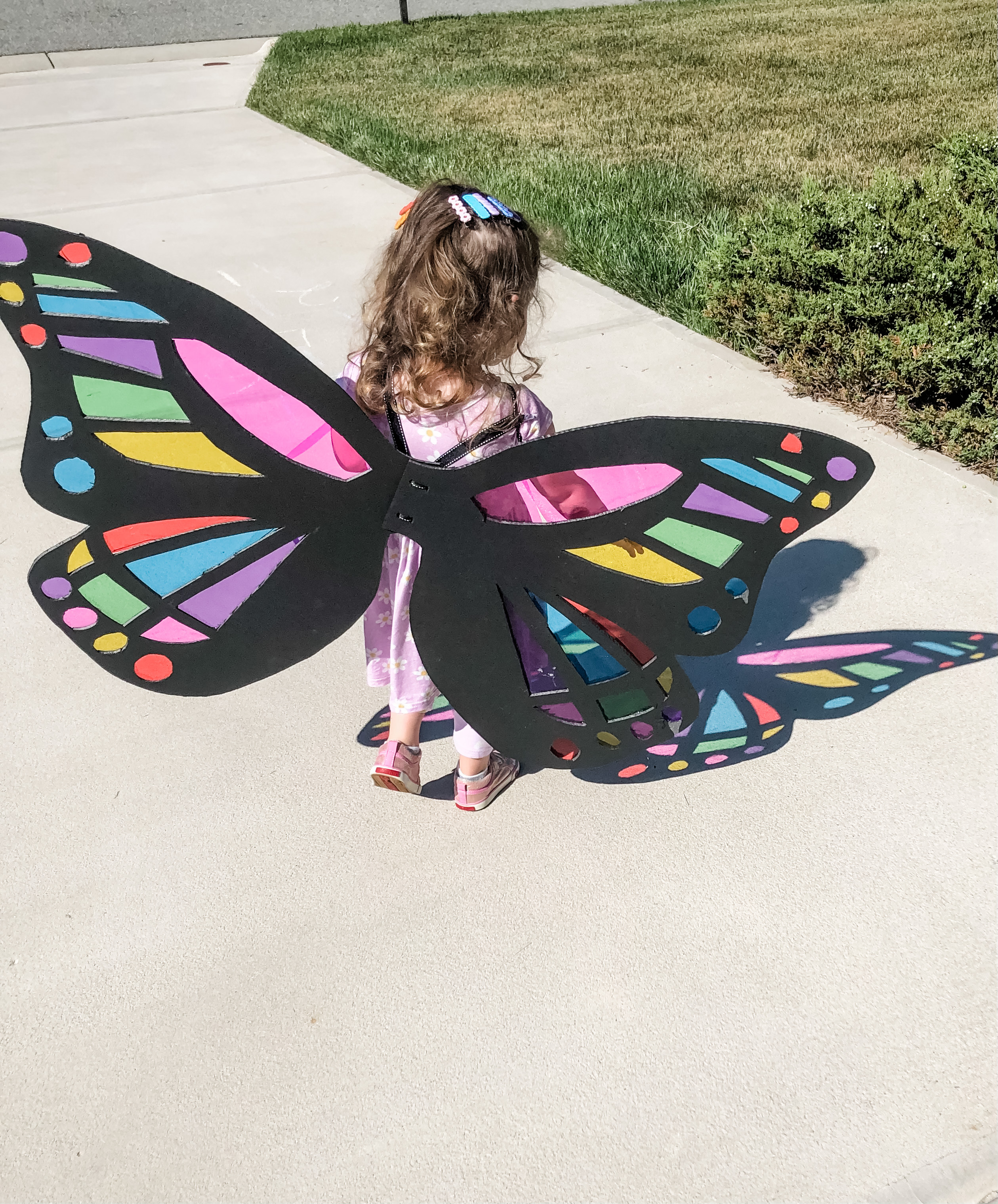 how to make butterfly wings